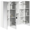 Armoire Miroir de Salle de Bain Blanc 63,5 x 15,5 x 60,5 cm 629345629345