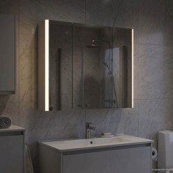 Armoire Miroir de Salle de Bain Blanc 63,5 x 15,5 x 60,5 cm 629345629345