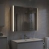 Armoire Miroir de Salle de Bain Blanc 63,5 x 15,5 x 60,5 cm 629345629345