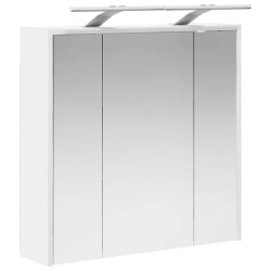 Armoire Miroir de Salle de Bain Blanc 63,5 x 16 x 62,5 cm 629349629349