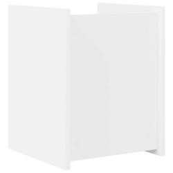 Étagère à magazines Blanc 35 x 35 x 45 cm Bois d'ingénierie 629351629351