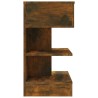 Table de chevet Chêne fumé 40x35x65 cm Bois d'ingénierie 629359629359