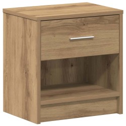 Table de chevet avec tiroir en chêne artisanal 39 x 28 x 41 cm 629361629361