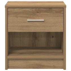 Table de chevet avec tiroir en chêne artisanal 39 x 28 x 41 cm 629361629361
