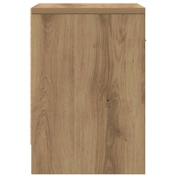 Table de chevet avec tiroir en chêne artisanal 39 x 28 x 41 cm 629361629361