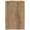 Table de chevet avec tiroir en chêne artisanal 39 x 28 x 41 cm 629361629361