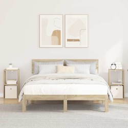 Table de chevet 2 pcs Chêne Sonoma 30,5 x 27 x 59,5 cm 629364629364