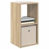 Table de chevet 2 pcs Chêne Sonoma 30,5 x 27 x 59,5 cm 629364629364