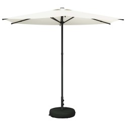 Parasol de jardin avec base 270 x 270 cm Polyester 629368629368