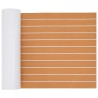 Tapis de bateau Rayé Marron et blanc 240 x 60 cm EVA 629372629372