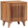 Table de chevet faite main Marron Teck 40 x 30 x 45 cm 629373629373