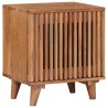 Table de chevet faite main Marron Teck 40 x 30 x 45 cm 629373629373
