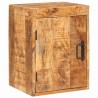 Table de chevet 2 pcs Marron Bois de mangue massif 629374629374