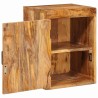 Table de chevet 2 pcs Marron Bois de mangue massif 629374629374