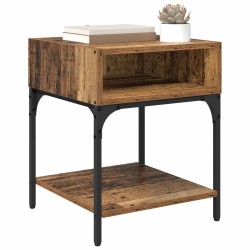 Table de chevet 2 pcs Bois ancien 40 x 40 x 50 cm 629376629376