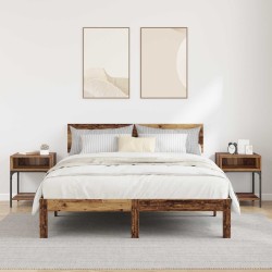 Table de chevet 2 pcs Bois ancien 40 x 40 x 50 cm 629376629376