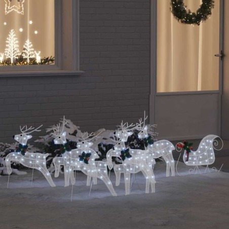 Rennes LED 7 pcs Blanc tissu 629379629379