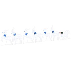 Rennes LED 7 pcs Blanc tissu 629379629379