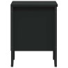 Tables de chevet 2 pcs noir 40x30x40 cm bois d'ingénierie 629384629384