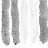 Rideau anti-insectes en chenille Gris et blanc 90 x 220 cm 629386629386