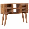 Table d'appoint faite main Marron Teck 100 x 30 x 75 cm 629392629392