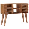 Table d'appoint faite main Marron Teck 100 x 30 x 75 cm 629392629392