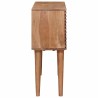 Table d'appoint faite main Marron Teck 100 x 30 x 75 cm 629392629392