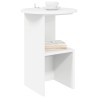 Table d'appoint Blanc Ø 39,5 x 55 cm Bois d'ingénierie 629393629393