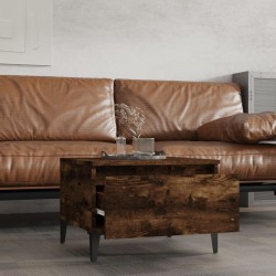 Table d'appoint Chêne fumé 50x46x35 cm Bois d'ingénierie 629394629394