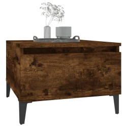 Table d'appoint Chêne fumé 50x46x35 cm Bois d'ingénierie 629394629394
