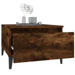 Table d'appoint Chêne fumé 50x46x35 cm Bois d'ingénierie 629394629394