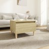 Table d'appoint Chêne sonoma 50x46x35 cm Bois d'ingénierie 629395629395