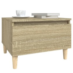 Table d'appoint Chêne sonoma 50x46x35 cm Bois d'ingénierie 629395629395