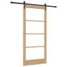 Porte coulissante Naturel 93 x 202 cm 629404629404