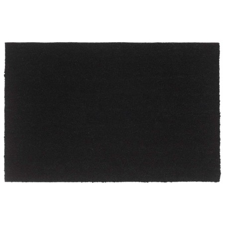Tapis de porte noir 65x100 cm fibre de coco touffeté 629419629419