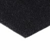 Tapis de porte noir 65x100 cm fibre de coco touffeté 629419629419