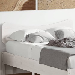 Tête de lit blanc 120 cm bois massif de pin 629433629433