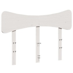 Tête de lit blanc 120 cm bois massif de pin 629433629433