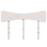 Tête de lit blanc 120 cm bois massif de pin 629433629433