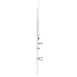 Tête de lit blanc 120 cm bois massif de pin 629433629433