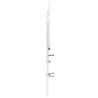 Tête de lit blanc 120 cm bois massif de pin 629433629433