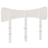 Tête de lit blanc 120 cm bois massif de pin 629433629433