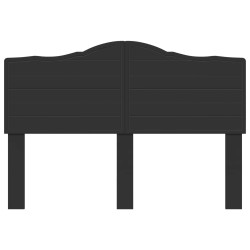 Tête de lit Chêne noir Bois d'ingénierie 629443629443