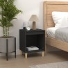 Tables de chevet 2 pcs Noir 40x35x50 cm 629444629444