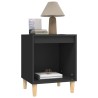 Tables de chevet 2 pcs Noir 40x35x50 cm 629444629444