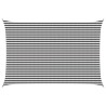 Voile d'ombre Anthracite et blanc 4 x 6 m HDPE 629454629454
