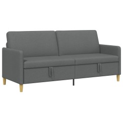 Sofa avec rangement Gris foncé 192 x 78 x 87 cm Polyester 629468629468