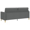 Sofa avec rangement Gris foncé 192 x 78 x 87 cm Polyester 629468629468