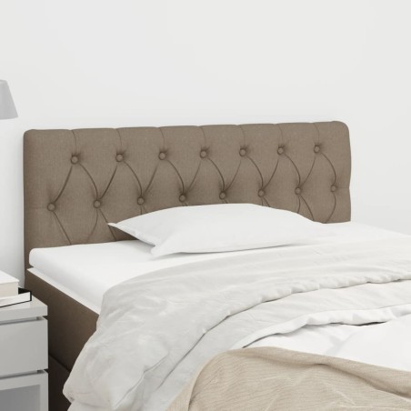 Tête de lit Taupe 100x7x78/88 cm Tissu 629471629471