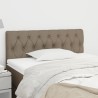 Tête de lit Taupe 100x7x78/88 cm Tissu 629471629471